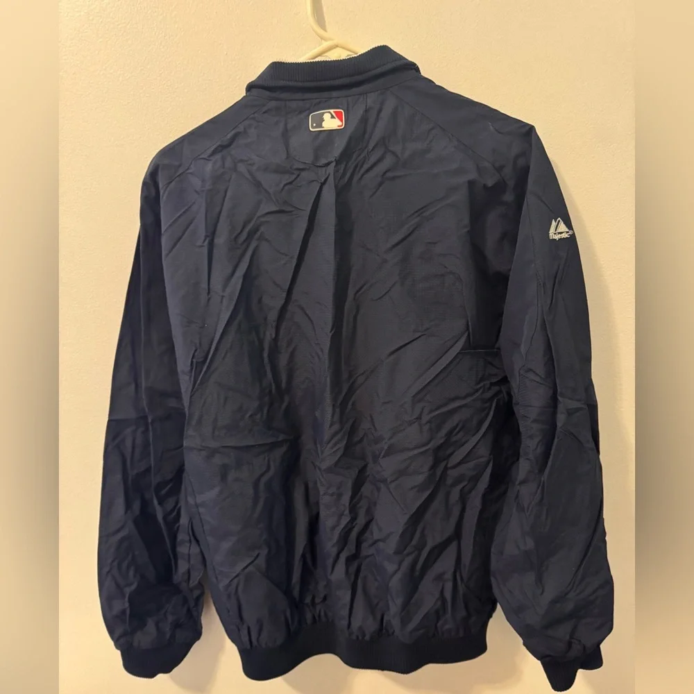 NY Yankees Full Zip Wind Breaker- Majestic Authentic Collection -Kids Size 18/20